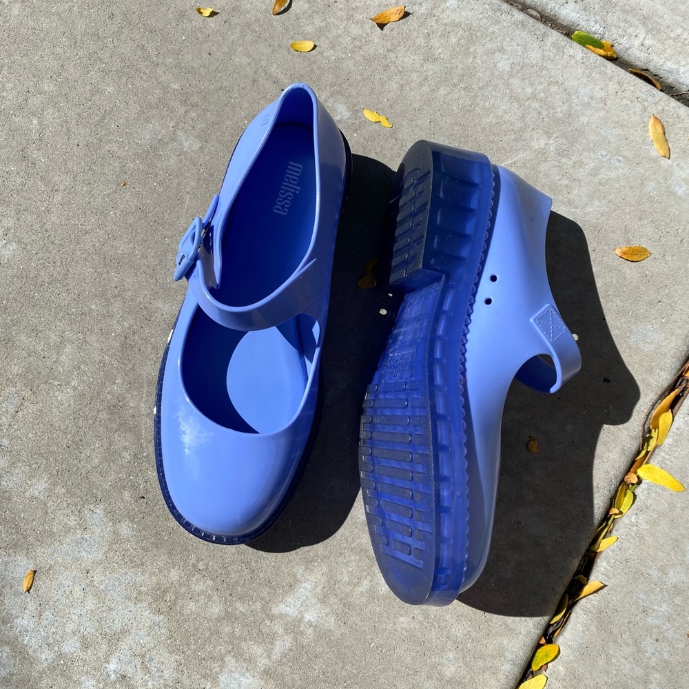 Periwinkle Melissa Jelly Mary Janes
